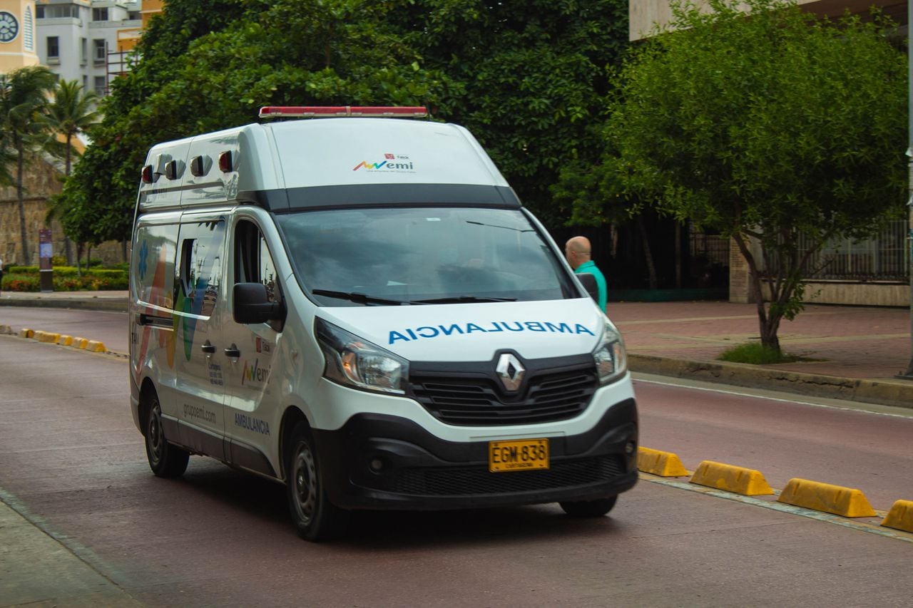 Ambulancia en Cartagena