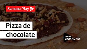 Pizza de chocolate | Jenny Camacho en Postres Saludables