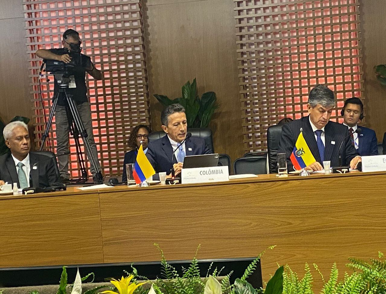 Colombia intervino ante la reunión de ministros en el Mercosur