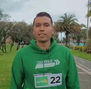 Leandro Castellanos, concejal electo de Bogotá por el partido Alianza Verde.