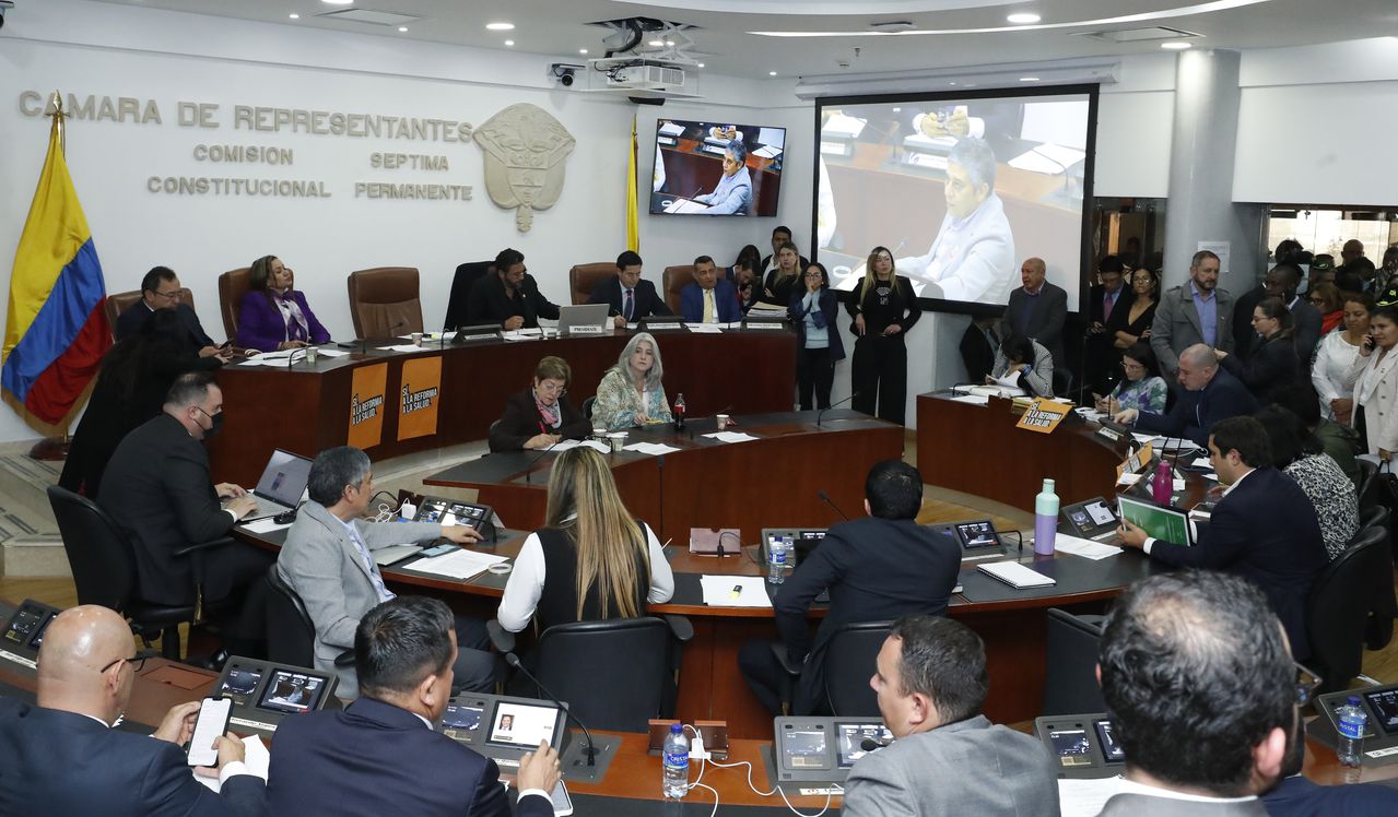 Comisión Séptima de la Cámara de Representantes adelantó primer debate de la reforma a la salud
Bogota abril 18 del 2023
Foto Guillermo Torres Reina / Semana