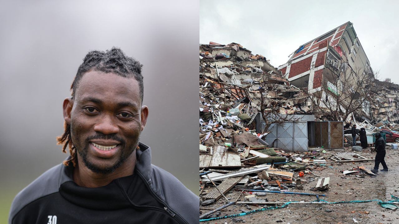 Christian Atsu, terremoto Turquía. Foto: Getty Images/Serena Taylor/Newcastle United//Ihlas News Agency (IHA) via REUTERS