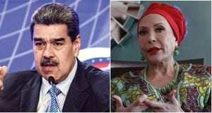 Nicolás Maduro y Piedad Córdoba