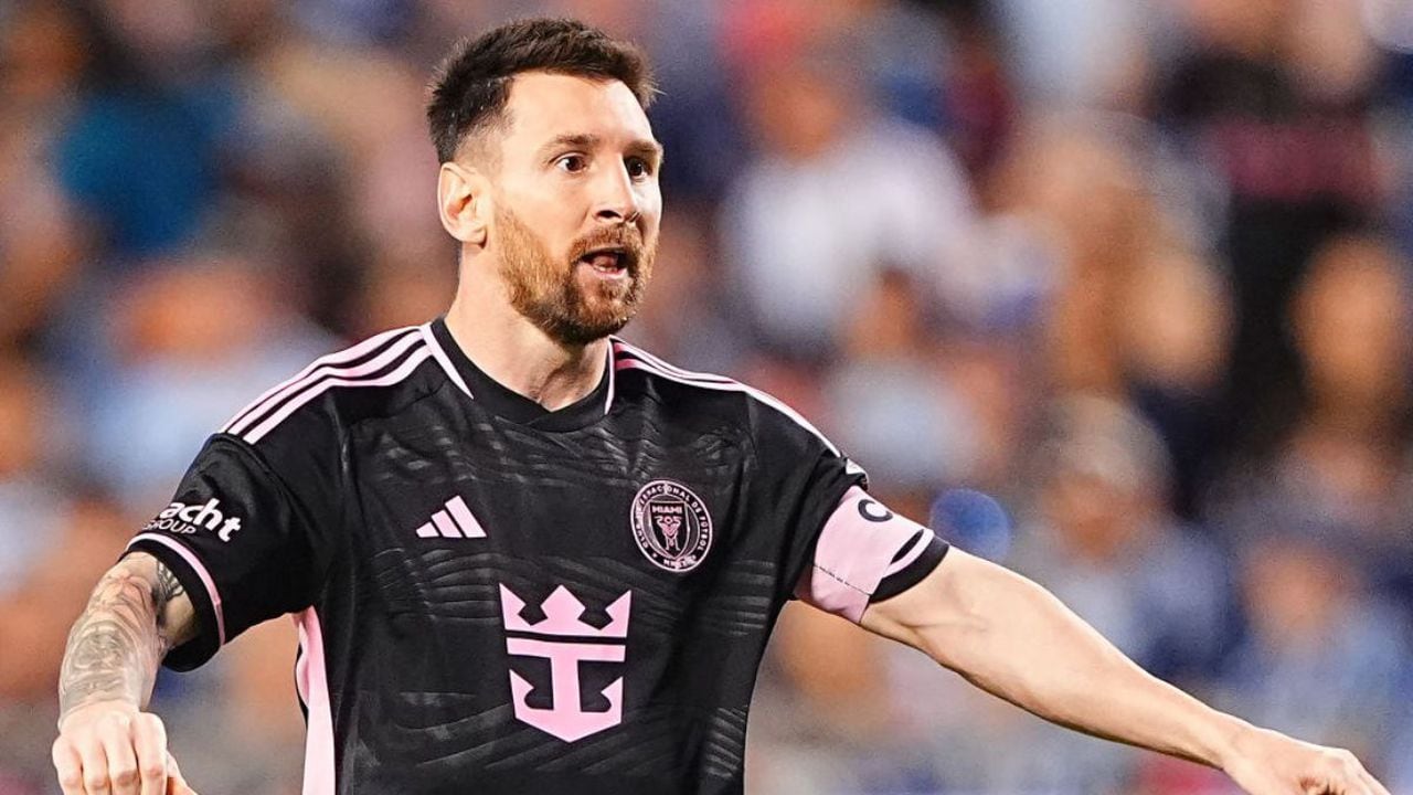 'Golpe' a Lionel Messi.