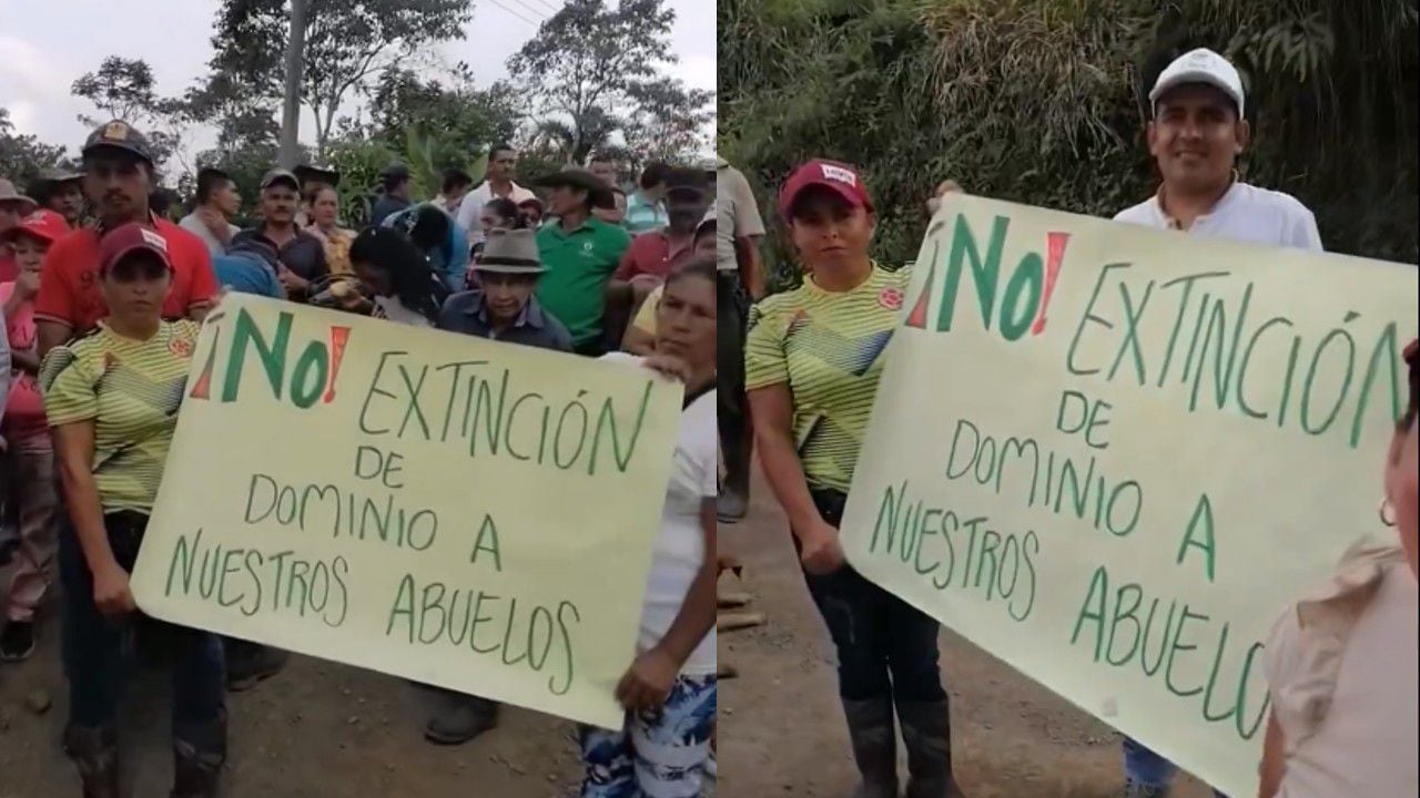 Campesino de Pauna, Boyacá piden al Gobierno que cumpla con el compromiso de no ejecutar extinción de dominio a sus tierras.