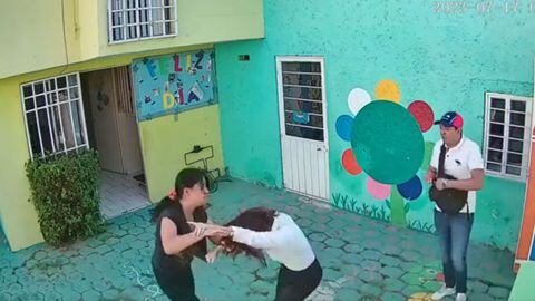 La agresión contra la maestra se dio en un jardín infantil.