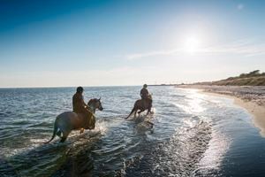 Las carreras de caballo en la playa es una antigua tradición de San Andrés, Providencia y Santa Catalina.