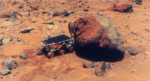 Sojourner, el robot que lleva más de 20 años abandonado en Marte
