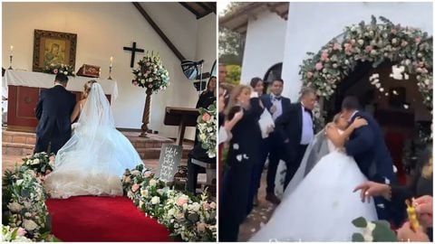 periodistas de caracol radio se casaron José María Polanco Ortíz y Catalina Vargas