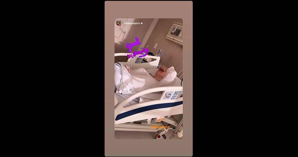 Lina Tejeiro en el hospital - Captura de pantalla @linatejeiro