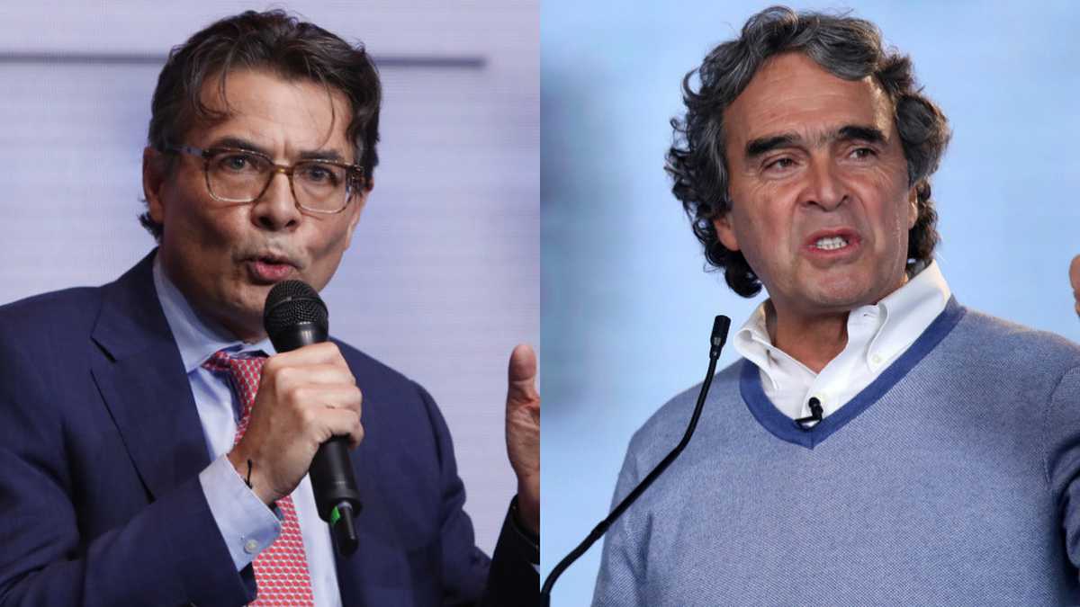 Alejandro Gaviria, candidato por firmas, y Sergio Fajardo, avalado por la ASI, son compañeros en la Coalición Centro Esperanza.