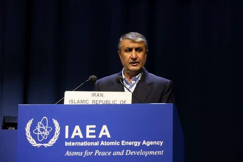 Mohammad Eslami, jefe de la Organización de Energía Atómica de Irán (AEOI)