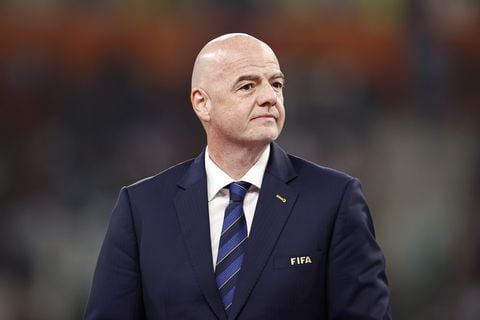 AR-RAYYAN - FIFA President Gianni Infantino after the FIFA World Cup Qatar 2022 Play-off third place match between Croatia and Morocco at Khalifa International stadium on December 17, 2022 in Ar-Rayyan, Qatar. AP | Dutch Height | MAURICE OF STONE (Photo by ANP via Getty Images)