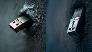 USB incrustadas en las paredes de la calle, ¿qué son?