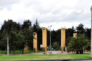 Parque Simón Bolívar en cuarentena