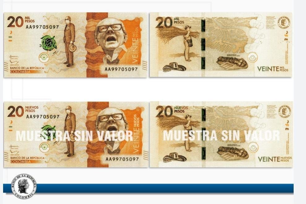 Proponen quitar los ceros del peso colombiano