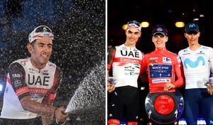 Juan Sebastián Molano, ganó la etapa 21 y Remco Evenepoel, el título de la Vuelta a España 2022.