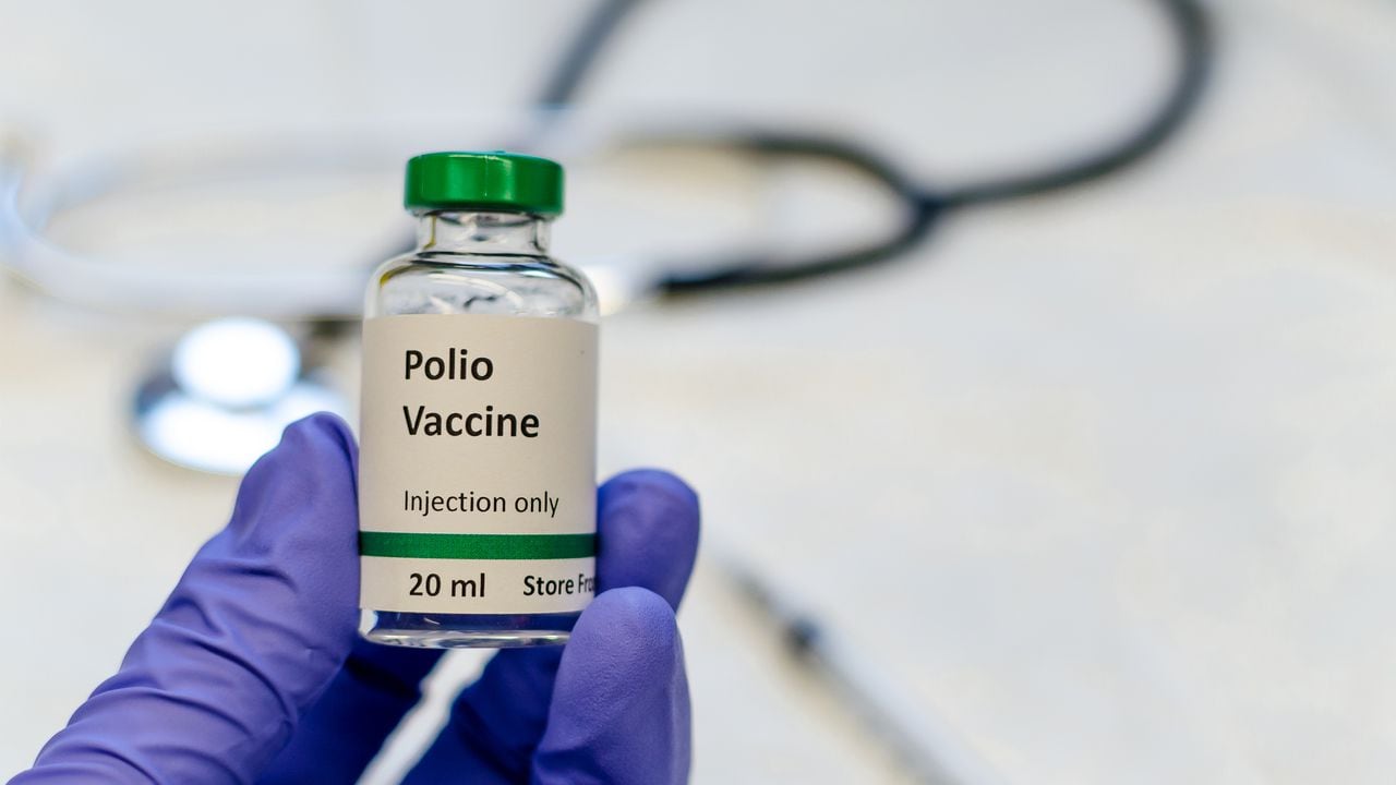 Foto de referencia de la vacuna contra poliomielitis