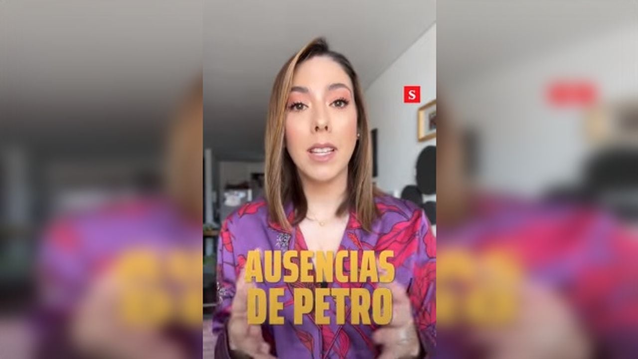 Juanita Gómez se refiere a las ausencias del presidente Gustavo Petro por sus quebrantos en salud.