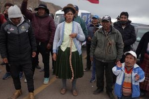 En Puno, Perú, han denunciado los excesos de la policía peruana contra los civiles. Foto: Reuters.
