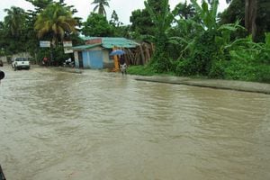 Imagen de archivo de inundaciones en Haití