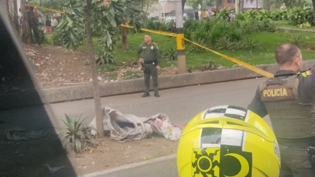 Cadáver dentro de un costal en Medellín.