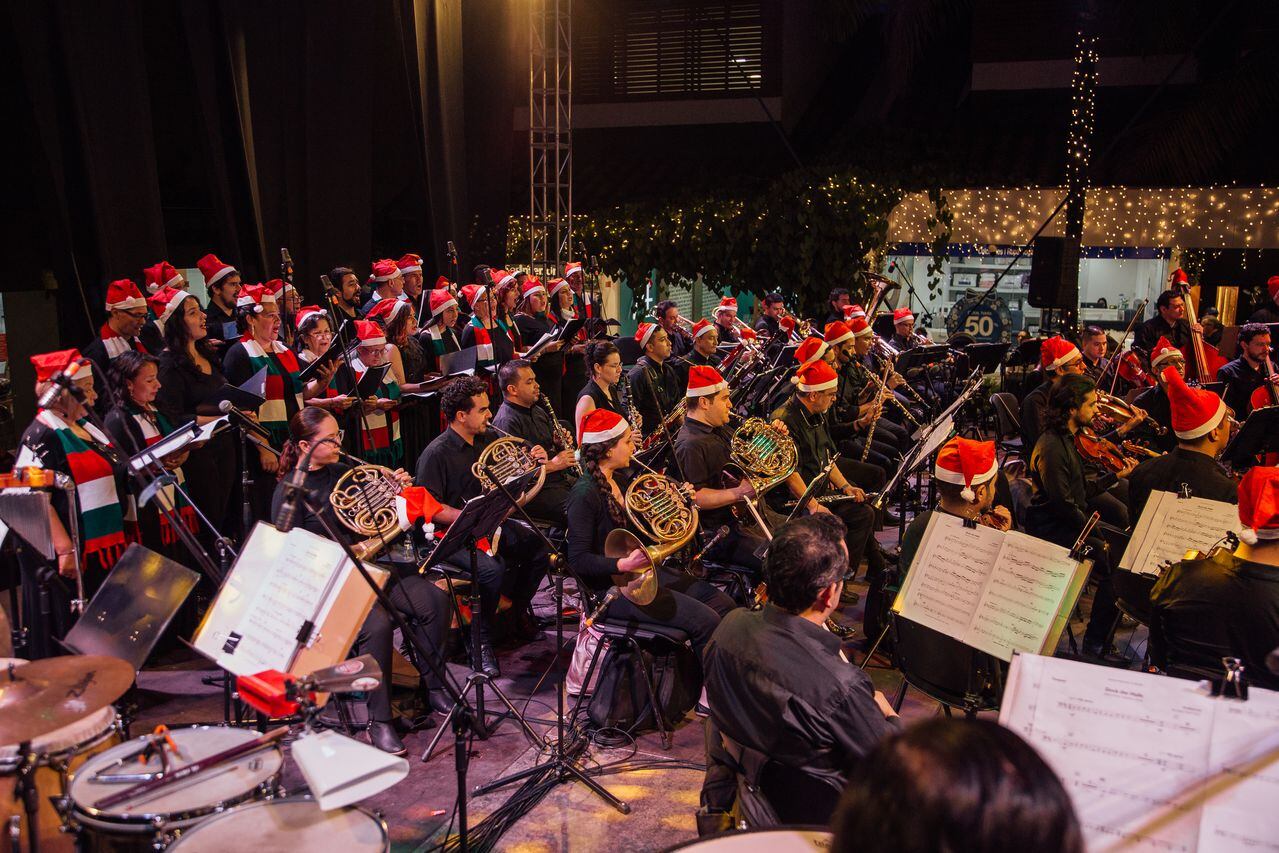 Concierto de Navidad de la Orquesta Filarmónica de Medellín. Cortesía del a orquesta