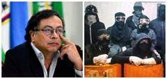 Presidente Gustavo Petro y primera línea