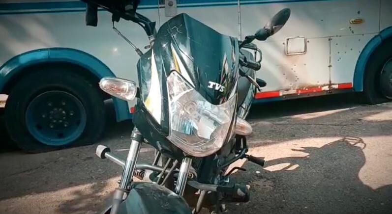 Esta es la motocicleta del periodista que había sido hurtada