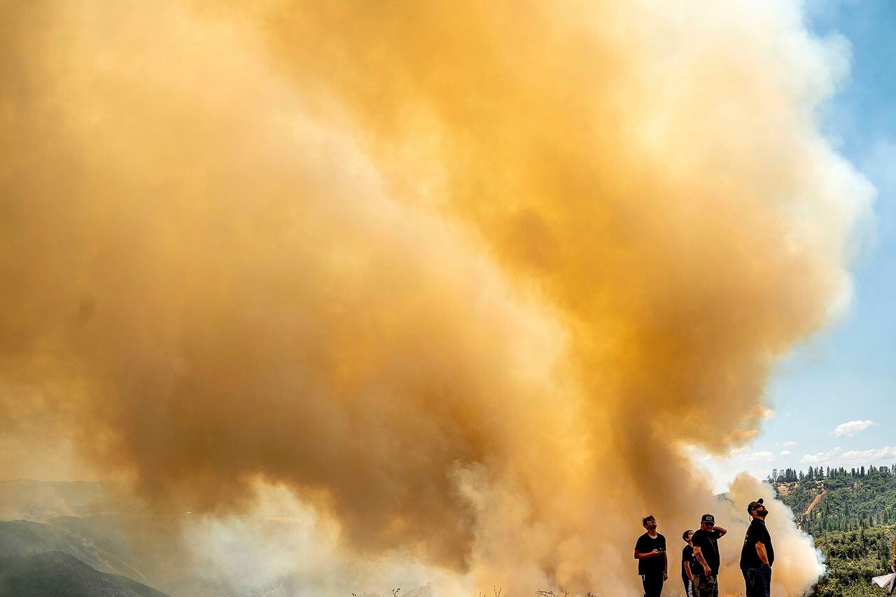 En imágenes: Incendios forestales de California