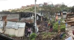 Varias casas se han visto afectadas en Soacha por la temporada invernal