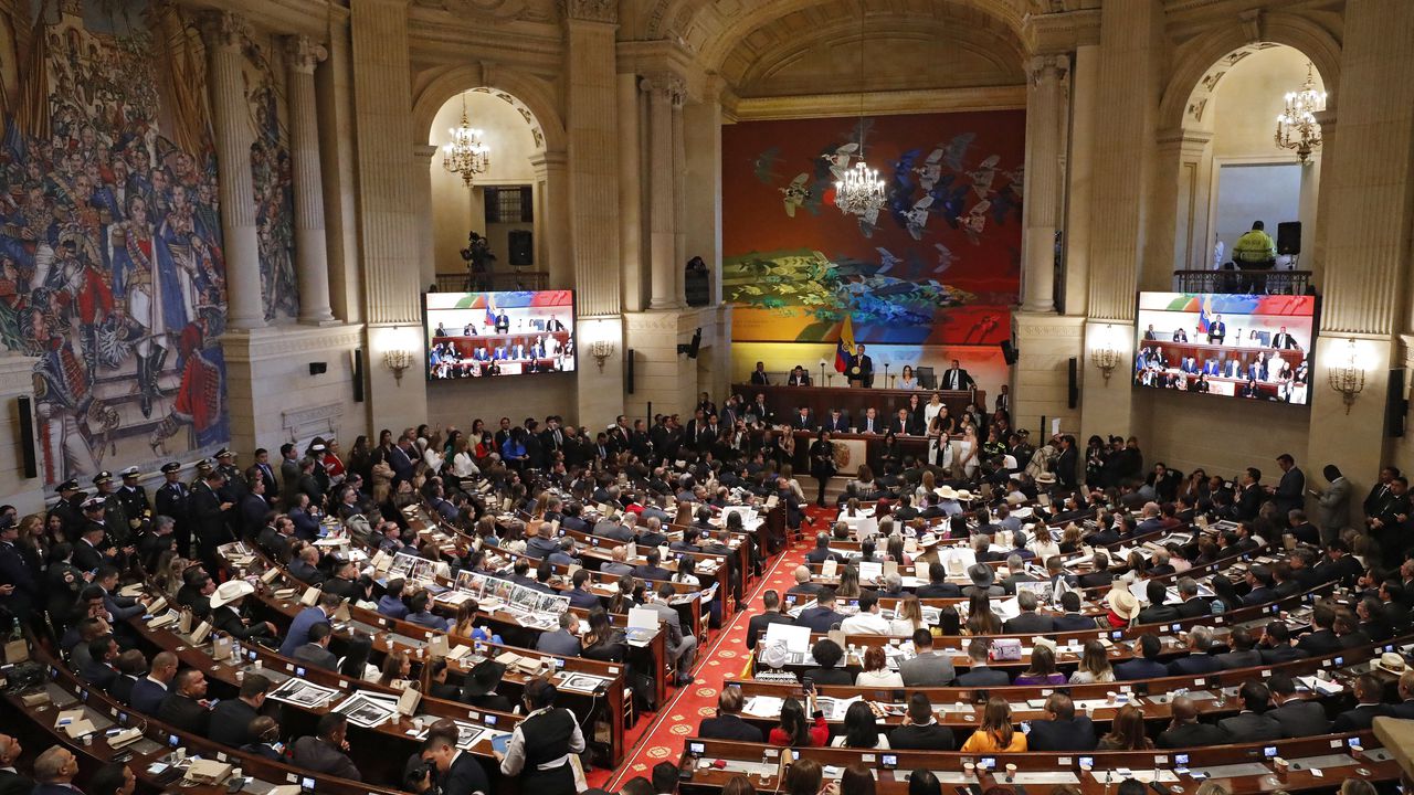 Panoramica Instalación del Congreso de la República  del periodo 2022 / 2026
Bogota julio 20 del 2022