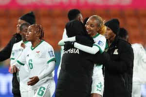 Selección de Zambia en el Mundial Femenino.