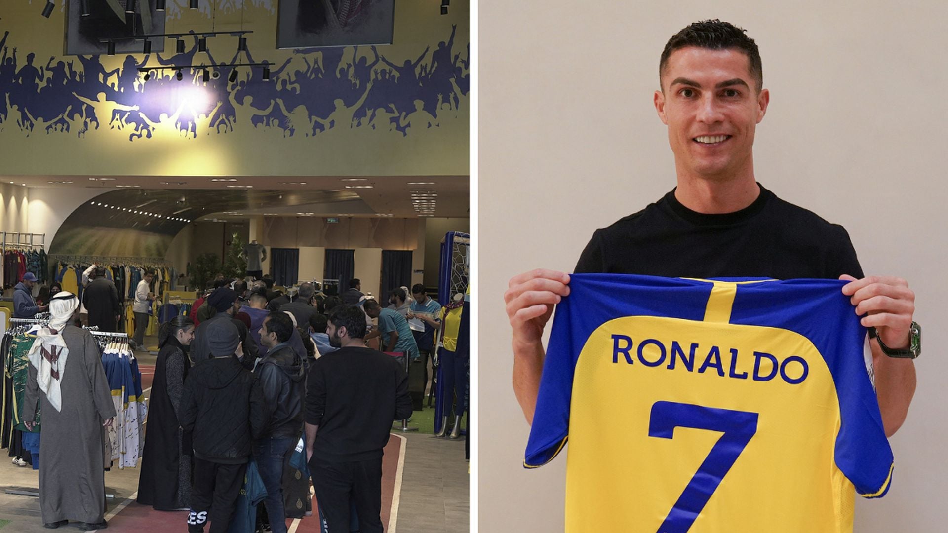 Camiseta de Cristiano Ronaldo en el Al Nassr ya es la más buscada en en  Arabia Saudita