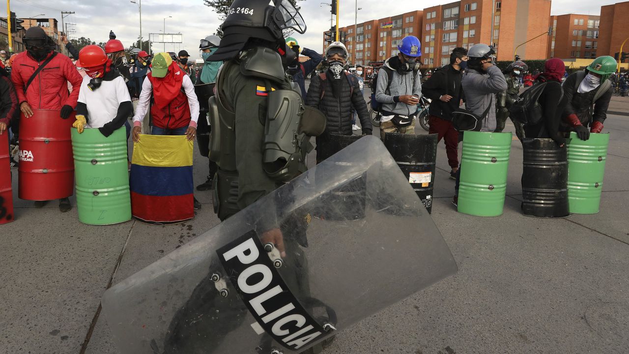 Protesta Bogotá 18 mayo