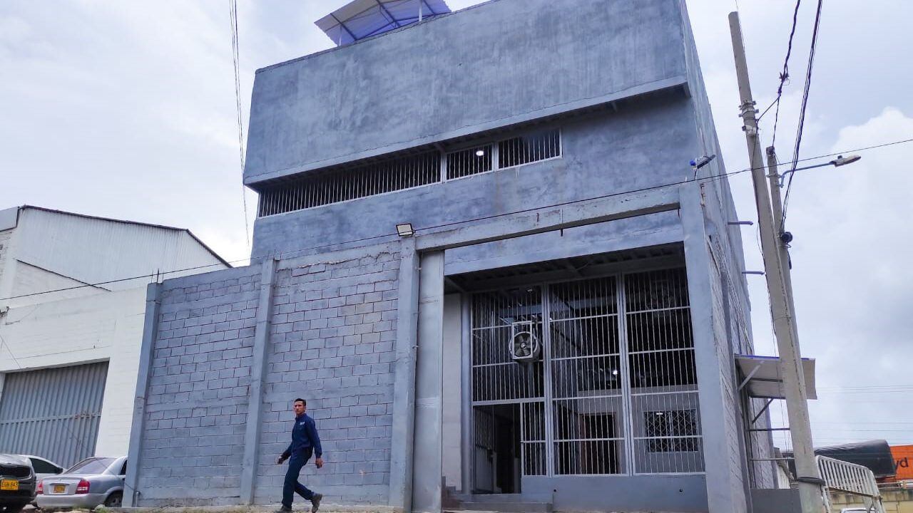 Nuevo centro de detención transitoria, ubicado en la urbanización La Candelaria - Cartagena