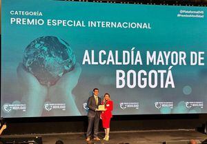 Bogotá recibió reconocimiento internacional por promover la movilidad sostenible en Latinoamérica.