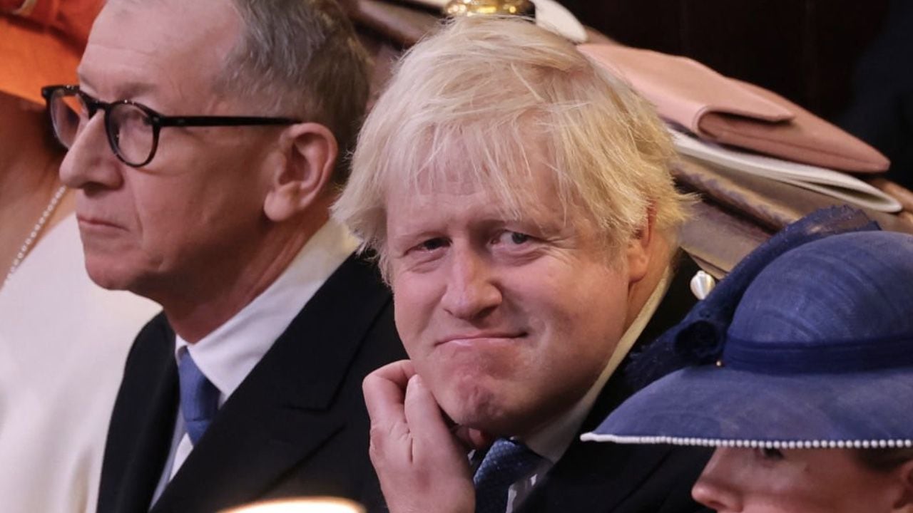 Boris Johnson fue encontrado culpable en el caso del partygate.
