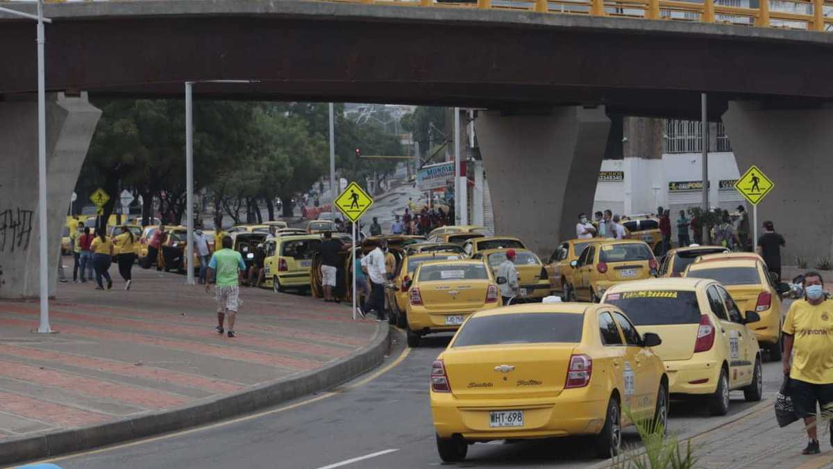 Van seis taxis quemados en Cúcuta en lo recorrido de este año.