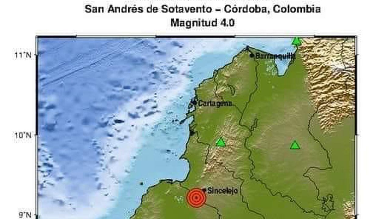 Temblor de 4.0 en Córdoba.
