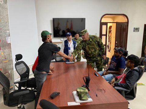 Ejército rescata a 4 secuestrados que eran sometidos a trabajos forzados en Norte de Santander