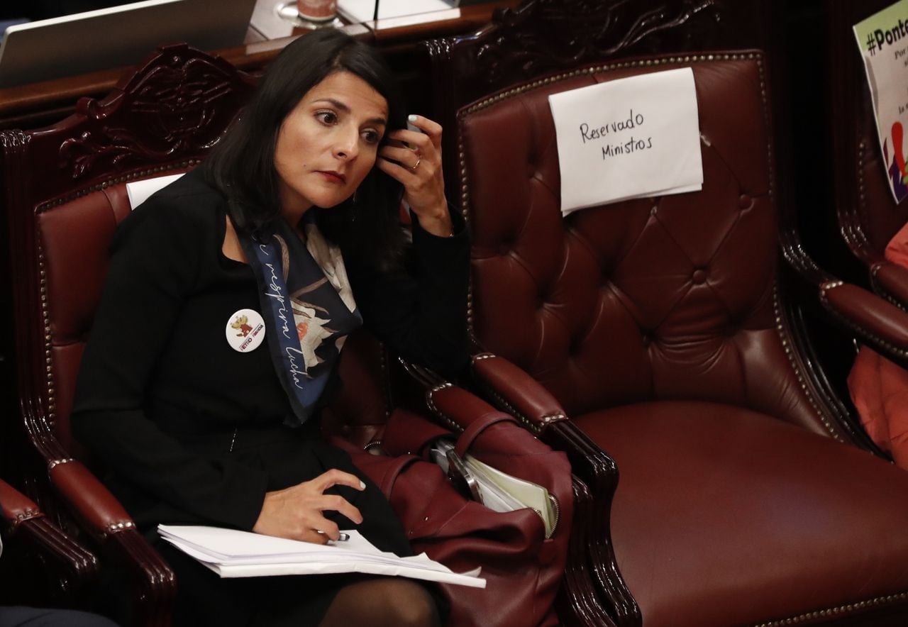 Moción de Censura Ministra de Minas y Energía Irene Vélez en la Cámara de Representantes