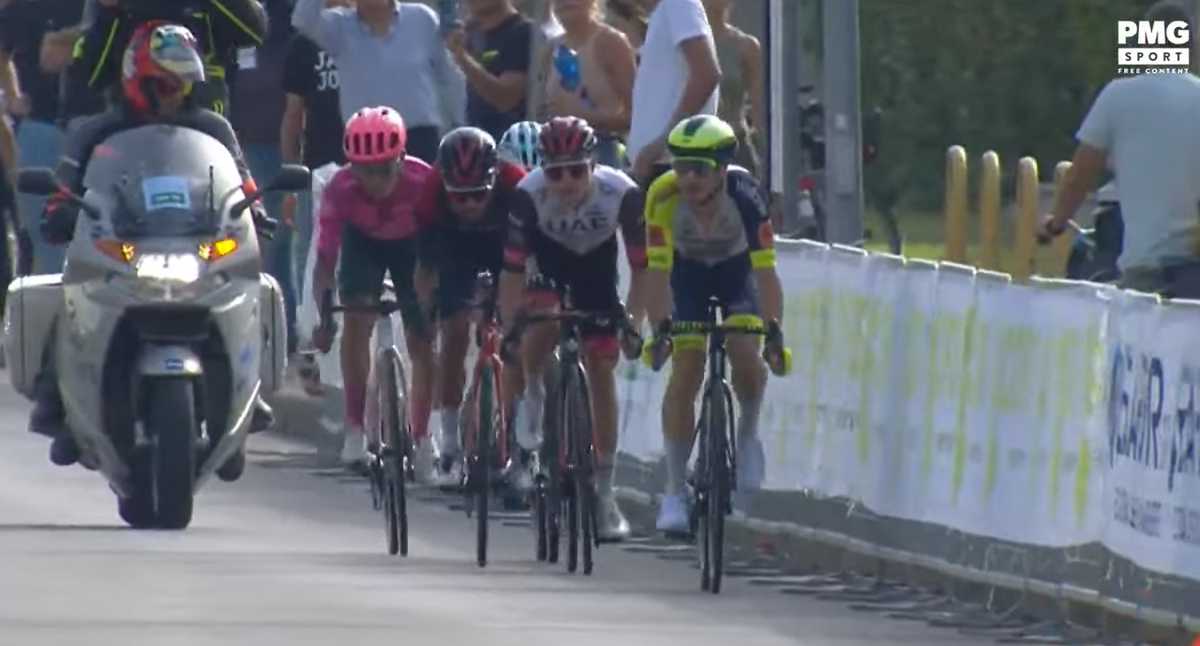 Egan Bernal e Daniel Martínez sfiorarono il Giro della Toscana;  tre colombiani, tra i primi 5