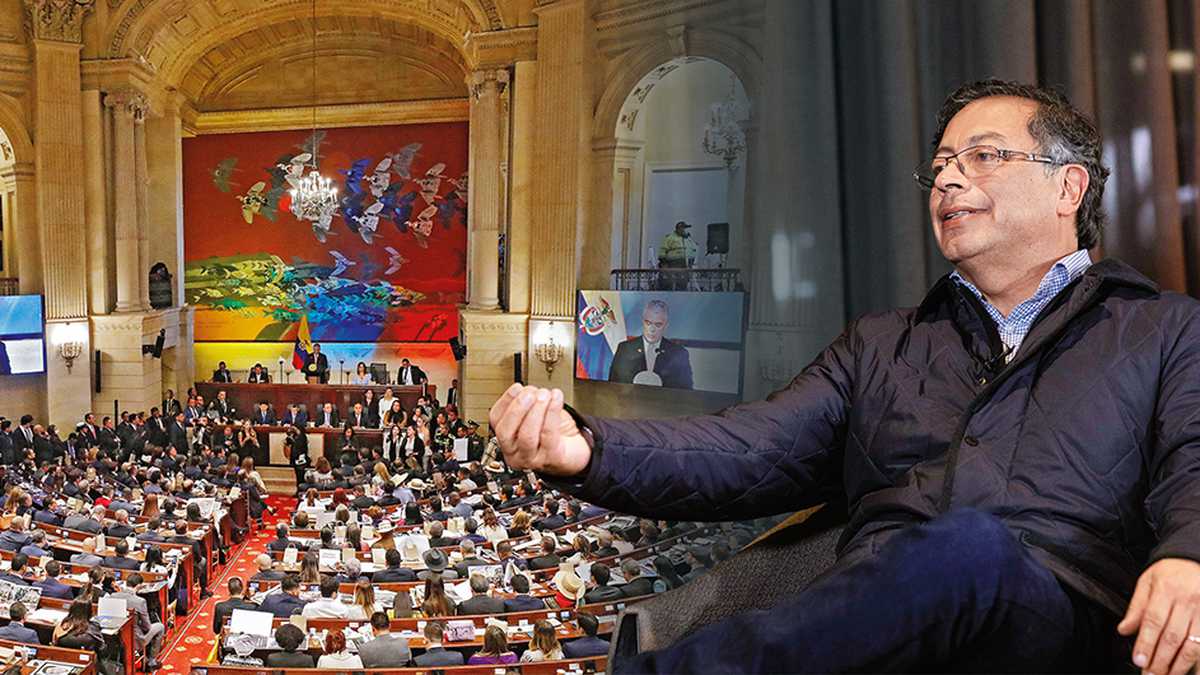 El presidente Gustavo Petro tendrá que garantizar su gobernabilidad en el Congreso de la República.