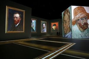 Recientemente una exhibición inmersiva de la obra de Van Gogh fue inaugurada en Vancouver, Canadá