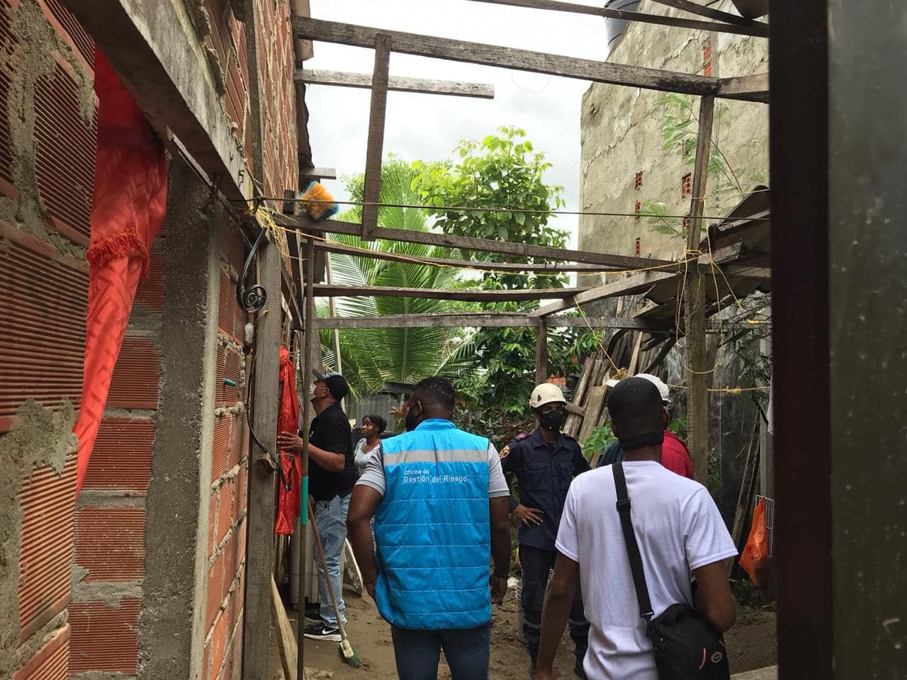 80 viviendas sin techo, el saldo que dejan las fuertes lluvias en Turbo