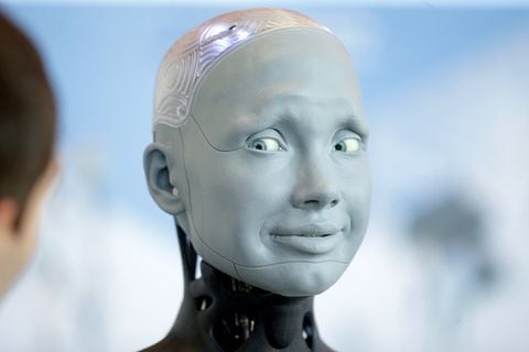 'Ameca' es uno de los robots humanoides más avanzados en el mundo.