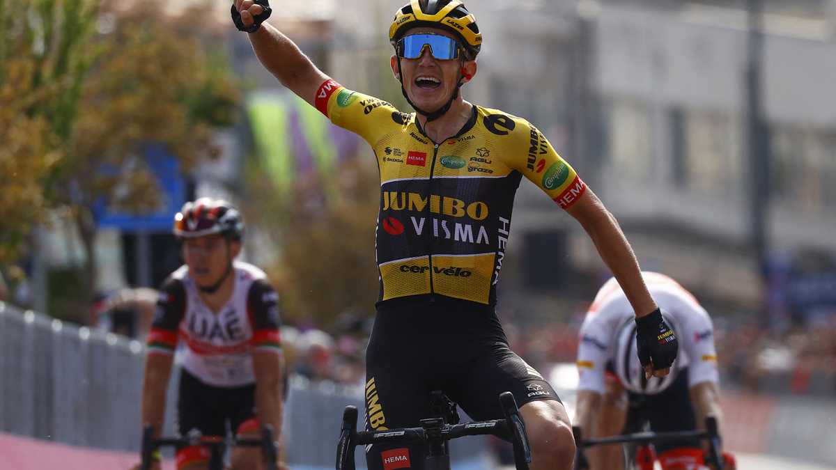 Koen Bouwman fue el mejor de la etapa 7 del Giro de Italia 2022