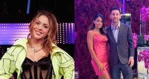 Shakira, Antonela Roccuzzo y Messi - Fotos de Instagram @shakira - @antonelaroccuzzo