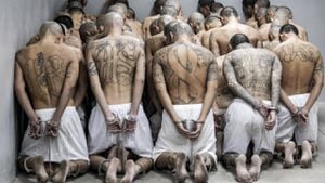 Ya son al menos 4.000 los presuntos pandilleros trasladados a cárcel de máxima seguridad CECOT en El Salvador.